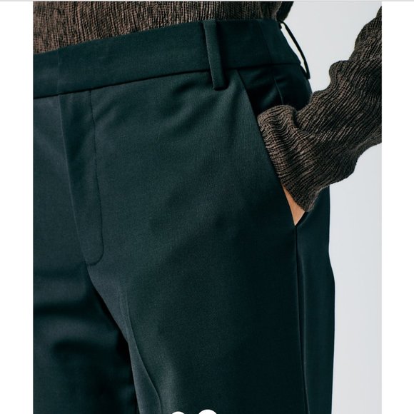 Tibi Tropical Wool Elfie Trouser with Slits - Petite - 4 - Picture 16 of 16